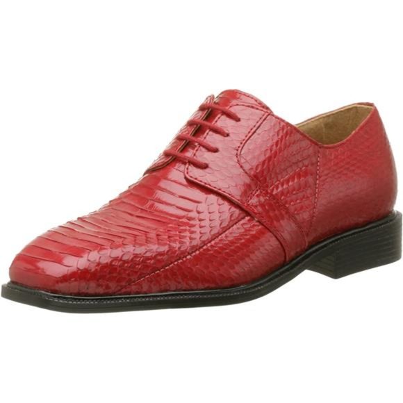 Giorgio Brutini Men's 155220 Oxford, Red, 10 - Picture 1 of 7
